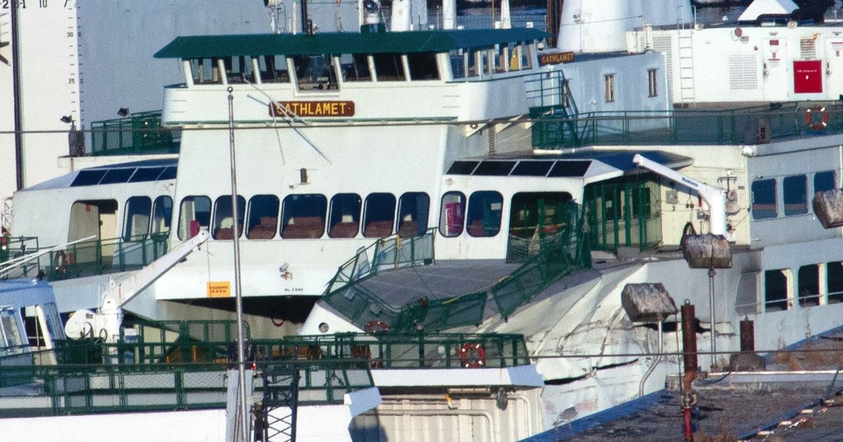 WA ferry that crashed near West Seattle dock is out until next year ...