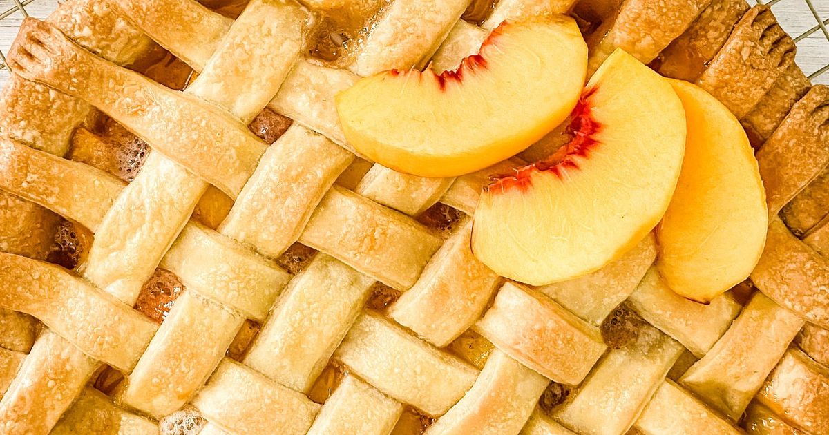This spicy peach pie is the perfect treat for peach season The