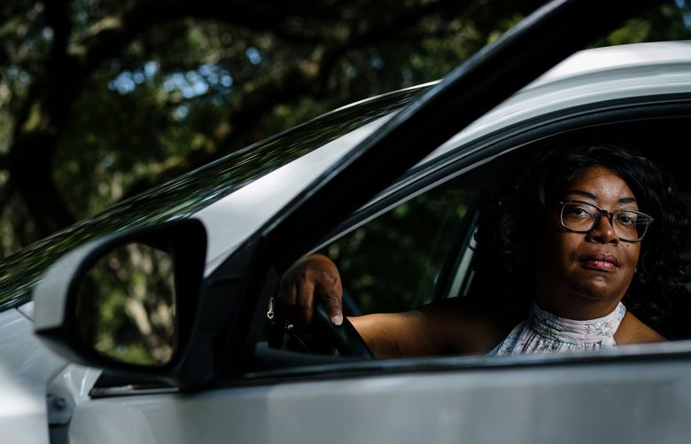 Jacqueline Culbreth, 61 and an Air Force veteran, was briefly forced to live out of her car and in a homeless shelter when the school was dropped from the program. She had managed to earn one certificate but needed three or four for a job that pays enough for an apartment. “I’m so disappointed,” she says. “I would have finished.” MUST CREDIT: Photo for The Washington Post by Thomas Simonetti.