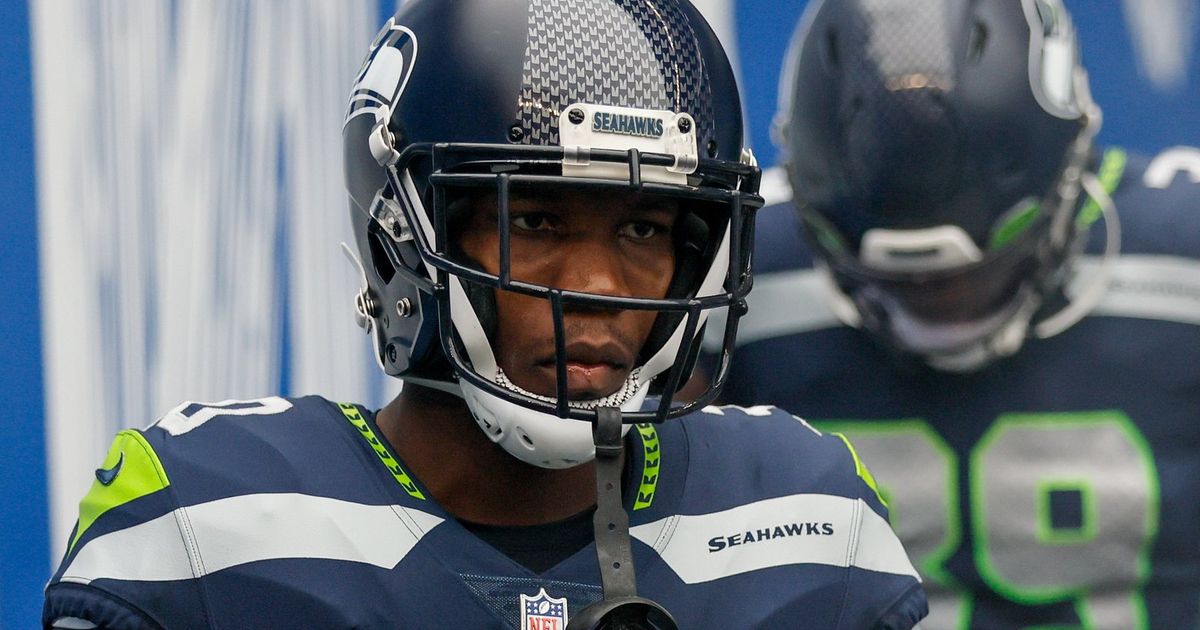 Seattle Seahawks cornerback Michael Jackson (30) tosses a football during  warmups during the NFL football team's training camp, Wednesday, Aug. 9,  2023, in Renton, Wash. (AP Photo/Lindsey Wasson Stock Photo - Alamy