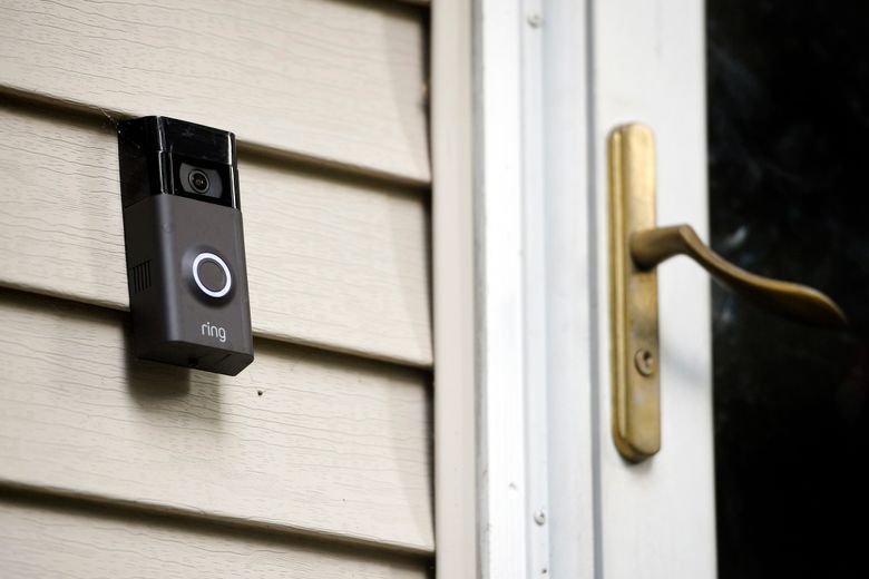 doorbell camera on tv