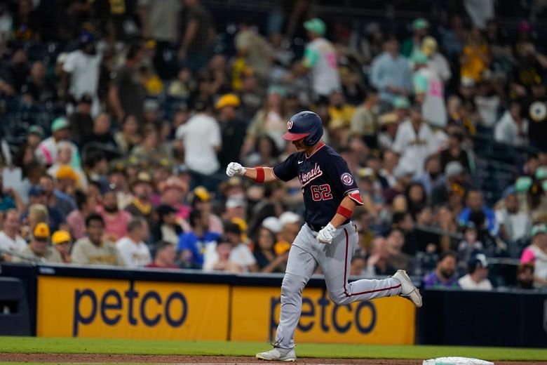 Washington Nationals 6-3 over San Diego Padres with three-run 9th in Petco  Park - Federal Baseball