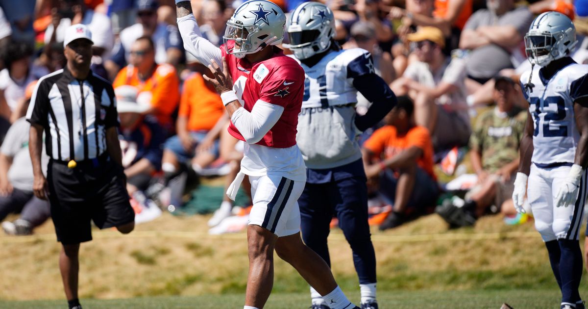 CowboysBroncos joint practice productive but chippy The Seattle Times