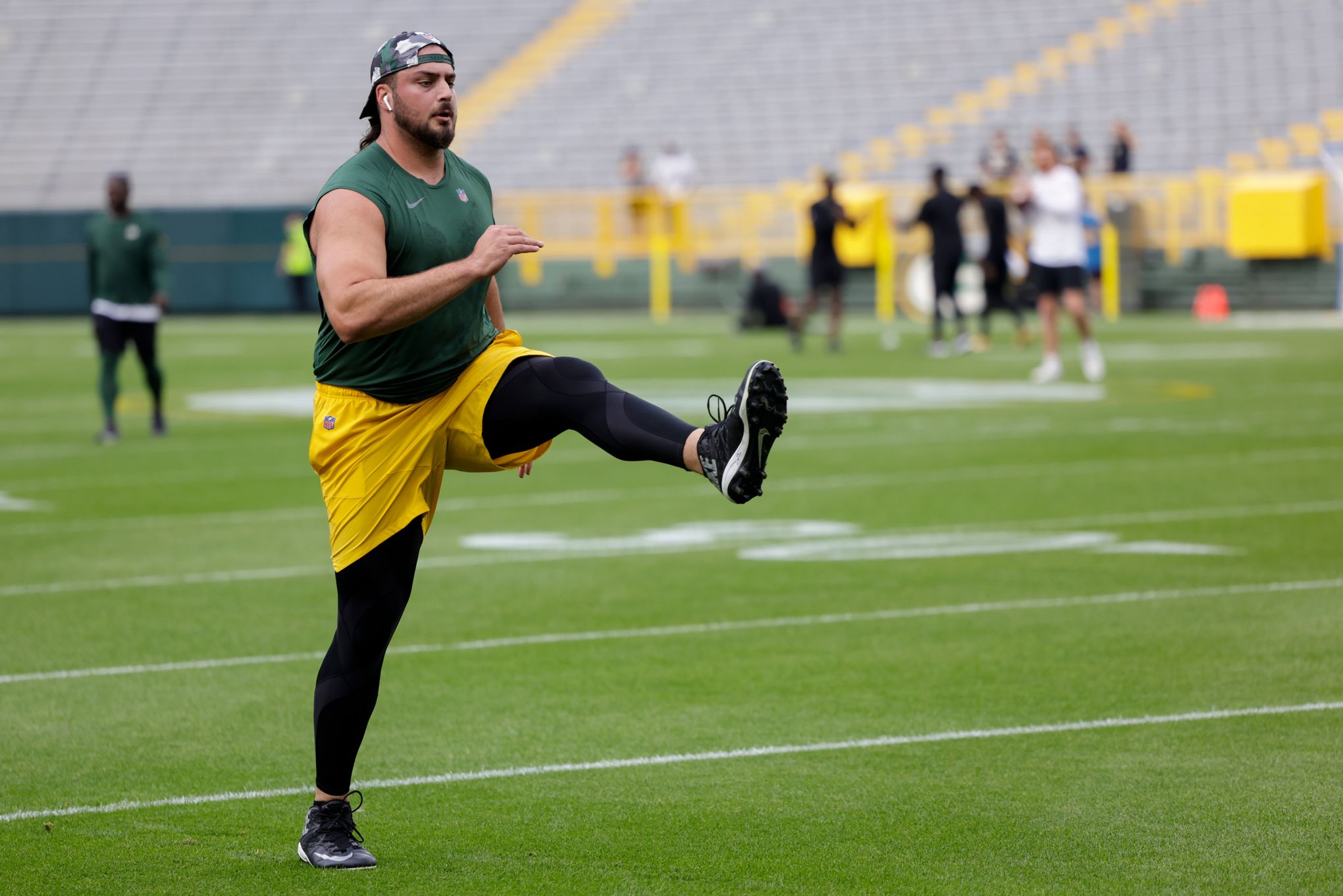 Green Bay Packers tackle David Bakhtiari making progress on ACL rehab