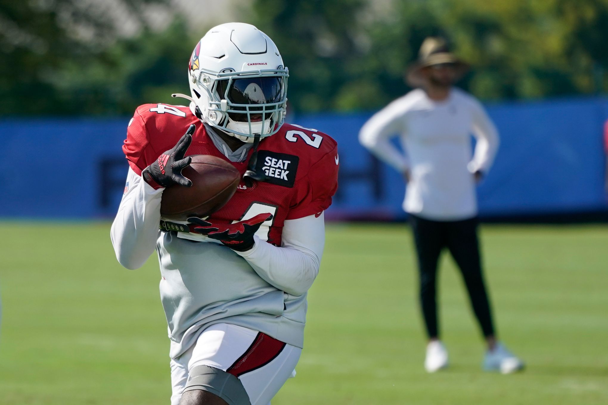 Arizona Cardinals compete in joint practice against Tennessee Titans