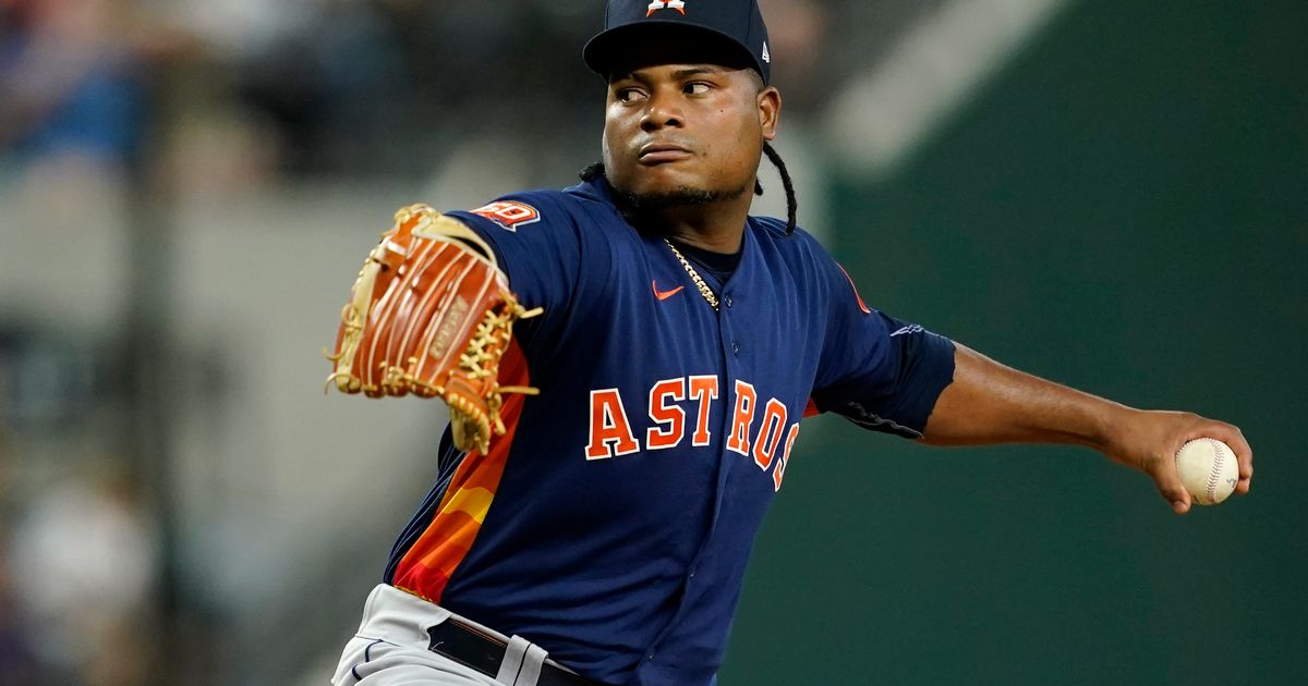 Winners win baby! Framber Literally an Ace Valdez - Houston Astros  fans celebrate team's win over the Texas Rangers behind Framber Valdez's  22nd consecutive quality start