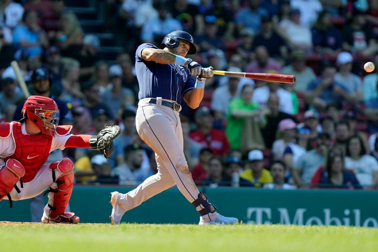 Paredes hits 2 homers over Green Monster, Rays beat Sox 12-4 - Seattle  Sports