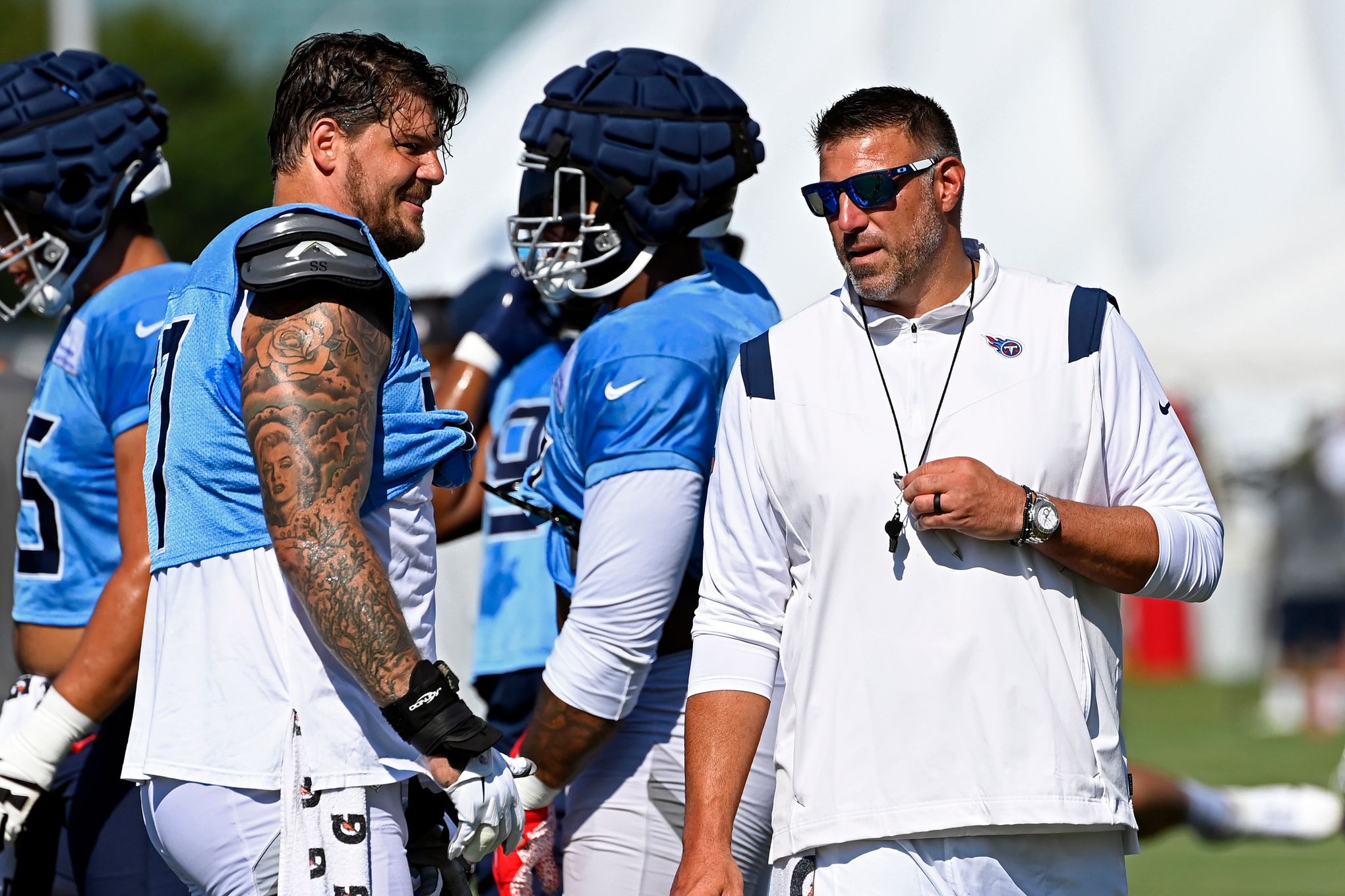 Kern thinks rookie Ryan Stonehouse could take his job, Titans