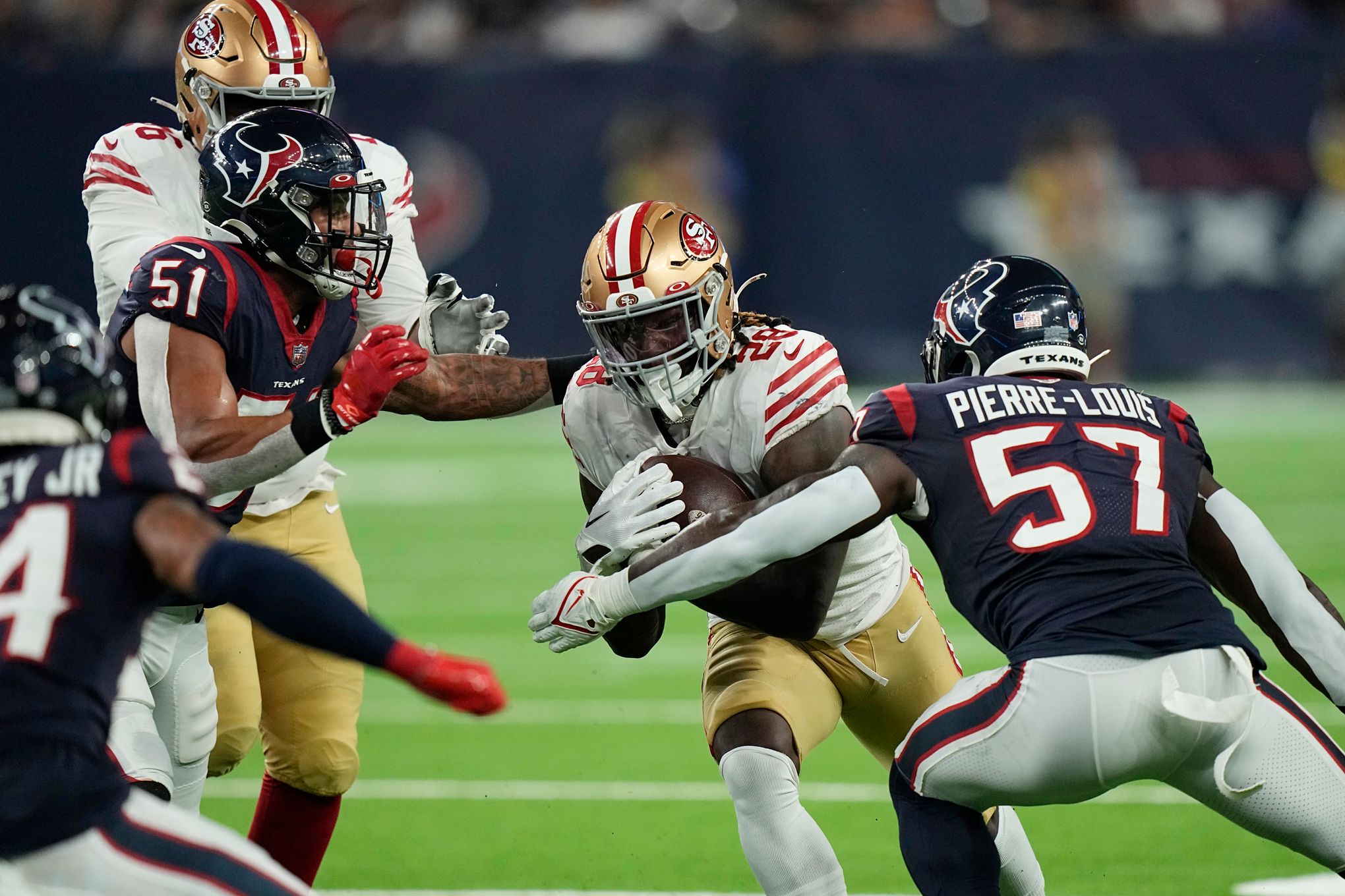 Turner and Trey: 49ers' improving rookie running back Sermon