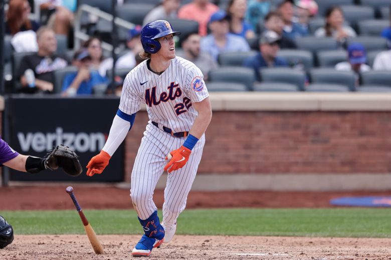 Mets rookie 3B Brett Baty set for thumb surgery | The Seattle Times