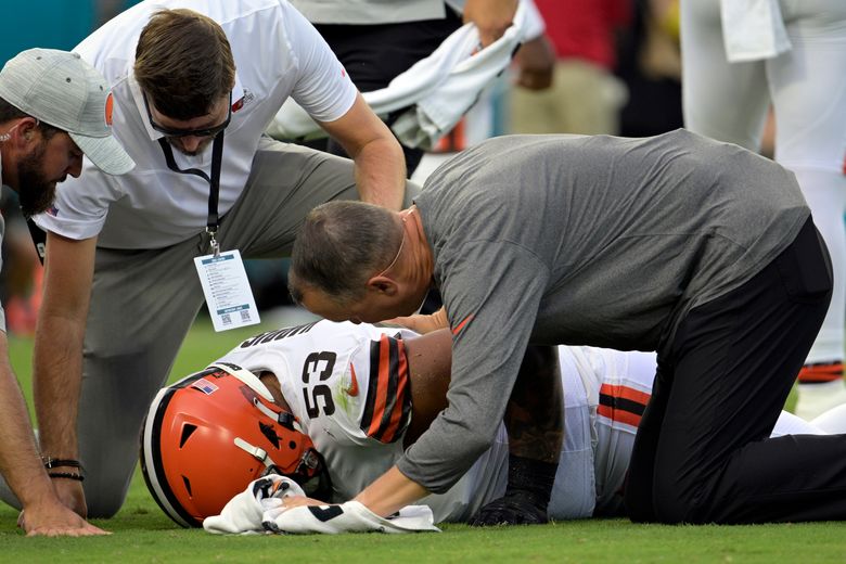 Browns' Harris 'likely' needs season-ending knee surgery