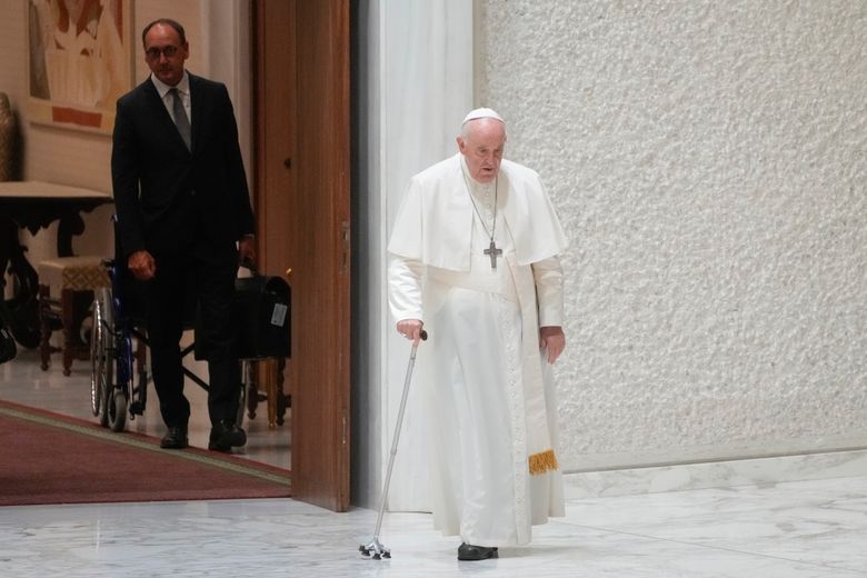 Pope promotes Vatican nurse credited with saving his life | The Seattle  Times