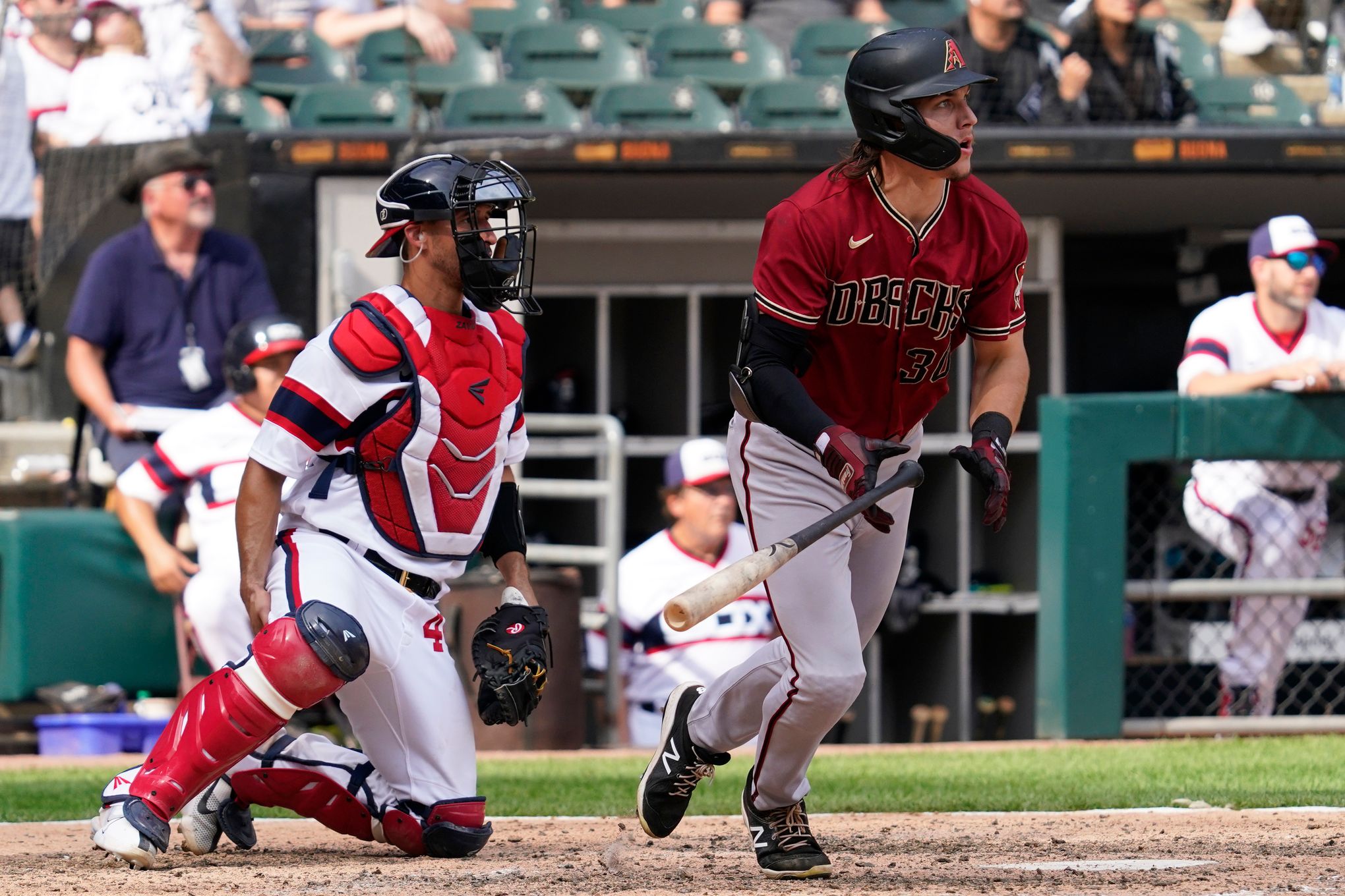 Josh Harrison completes the Chicago White Sox infield