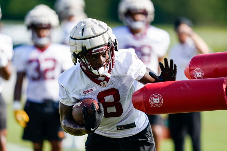 Commanders RB Brian Robinson Jr. returns to practice after being shot - The  Washington Post