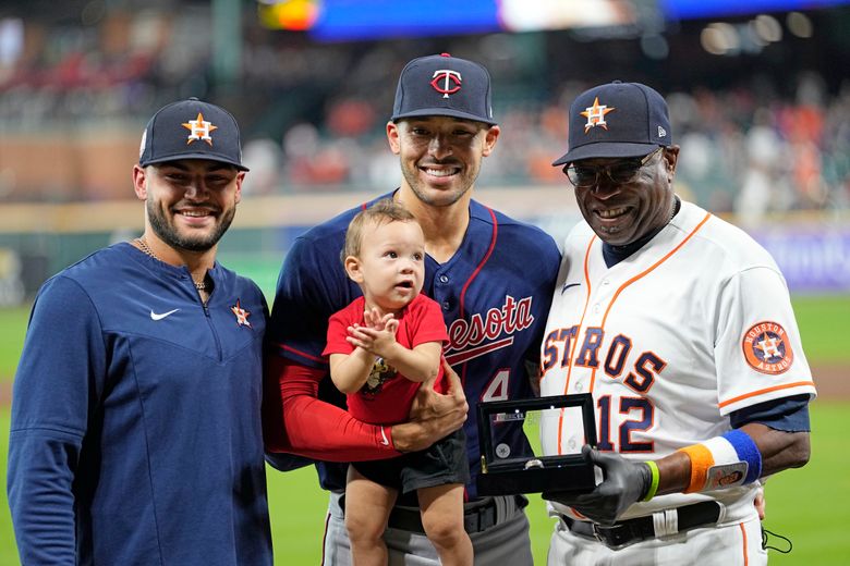 Carlos Correa returns to Houston for first time since signing with Twins