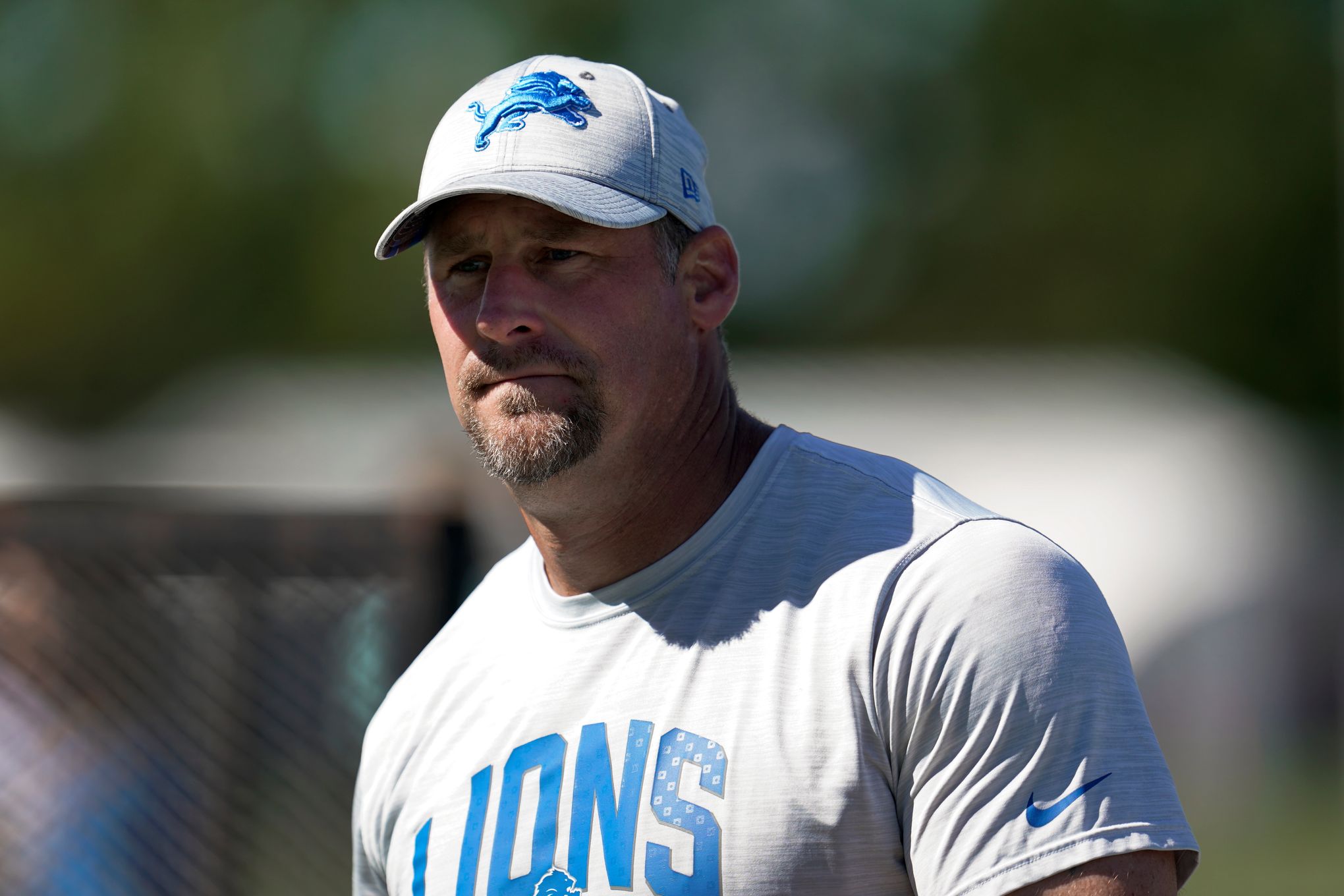 Lions host training camp practice at Ford Field; Chark competes