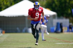 Rams' Allen Robinson-Matthew Stafford combo not in practice yet