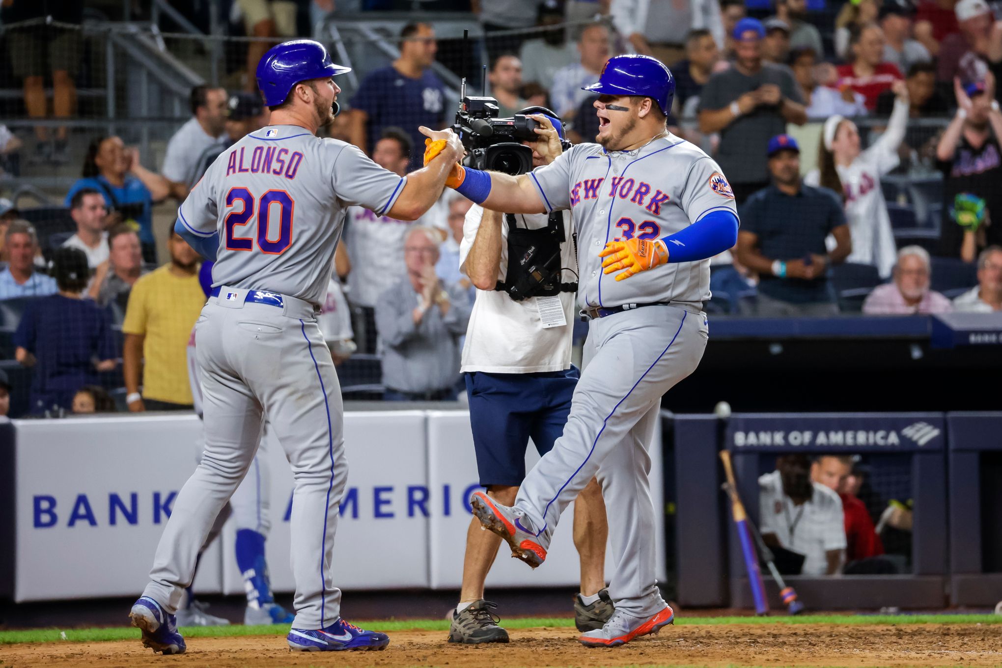 Daniel Vogelbach raves about atmosphere during Mets debut