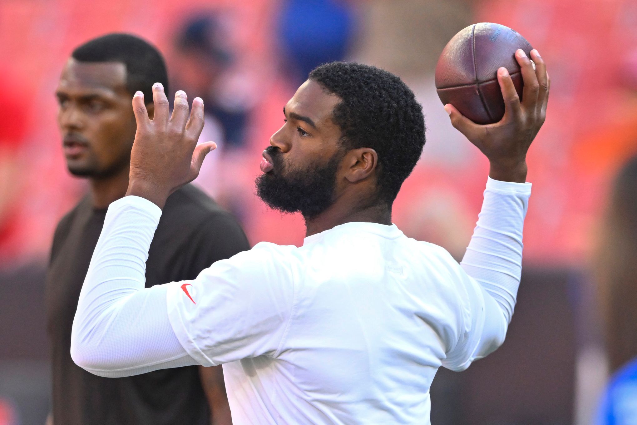 Browns begin preparing Jacoby Brissett to start at quarterback