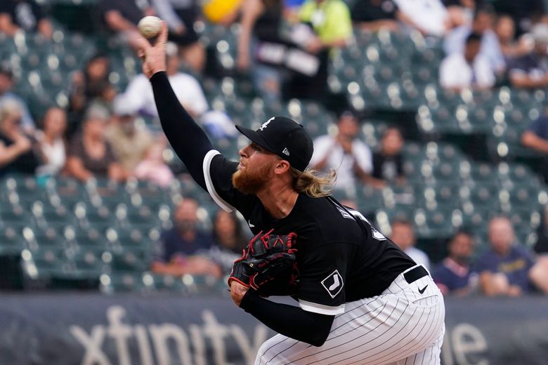 Michael Kopech of the Chicago White Sox pitches against the