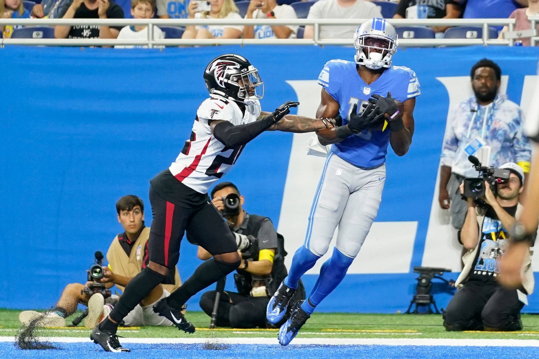 Detroit Lions rookie TE James Mitchell feels ready for an increased role