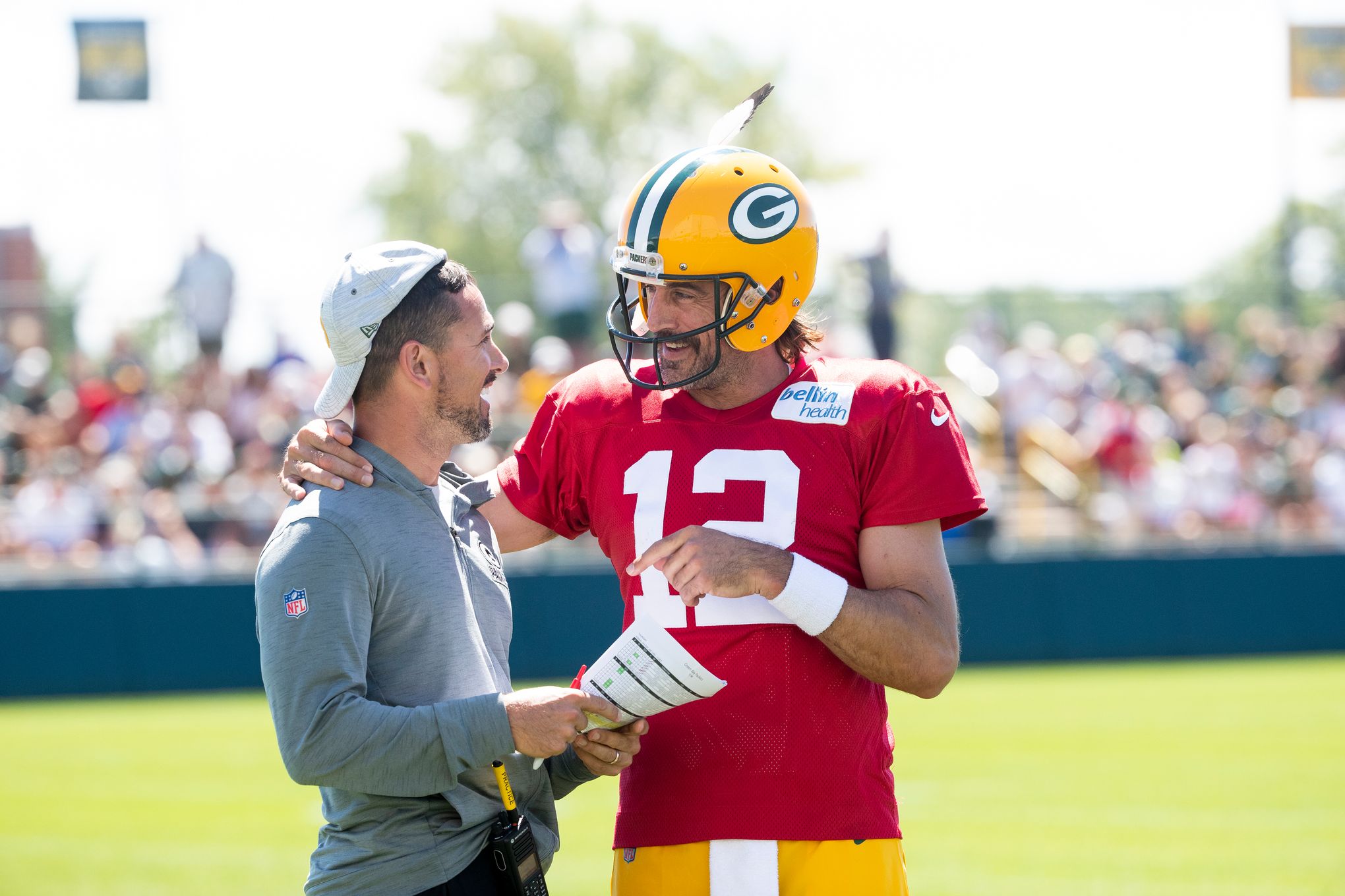 Aaron Rodgers' Ayahuasca Journey Isn't Over, He Says