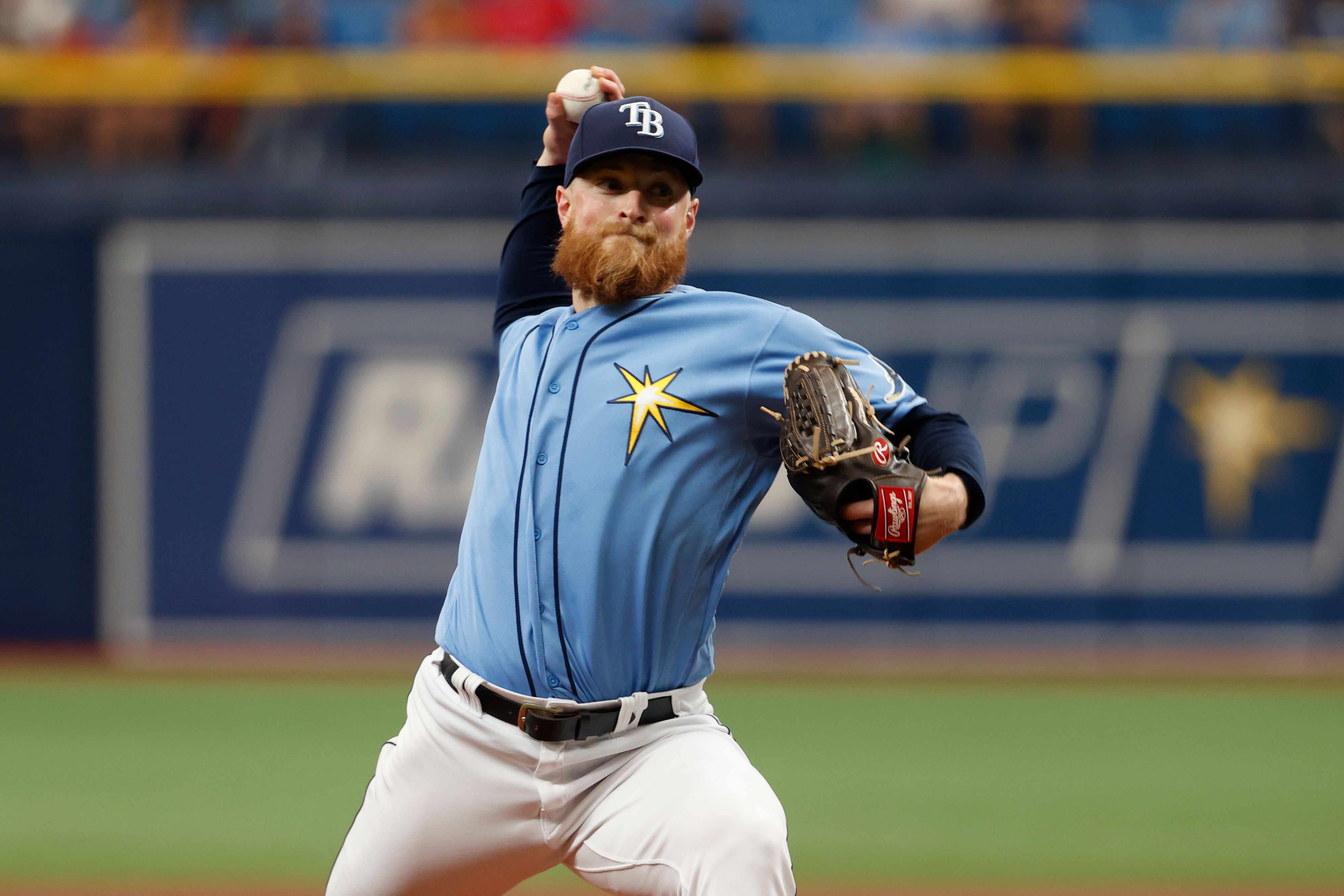 Rasmussen wins 3rd start in row Rays beat Angels for sweep The