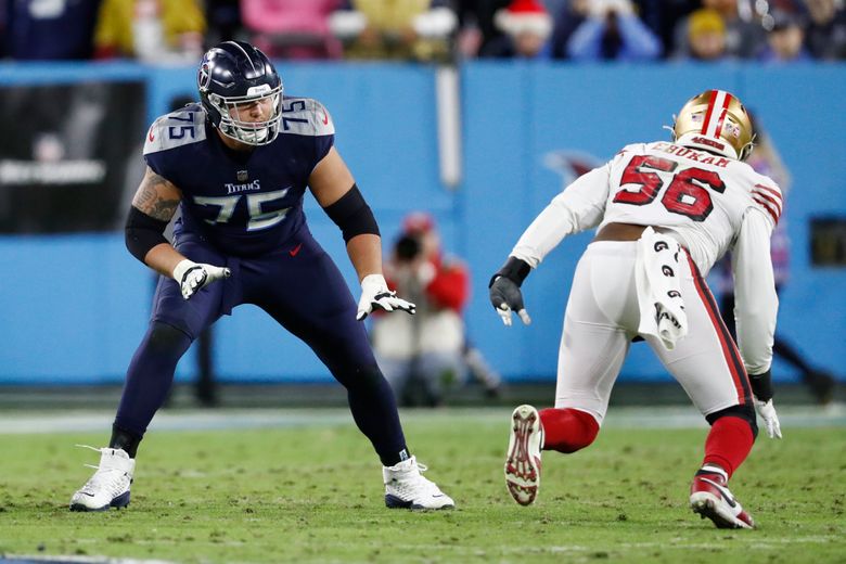 Titans shuffling O-line with undrafted guard, FCS tackle