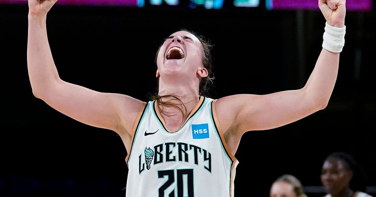 Liberty score final 13 points, beat Sky in playoff opener The Seattle