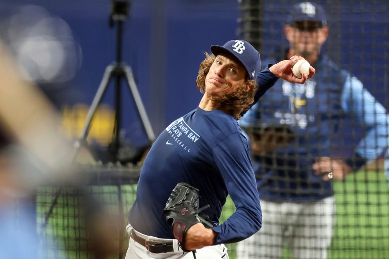Rays ace Glasnow throws BP, hasn't ruled out return in 2022