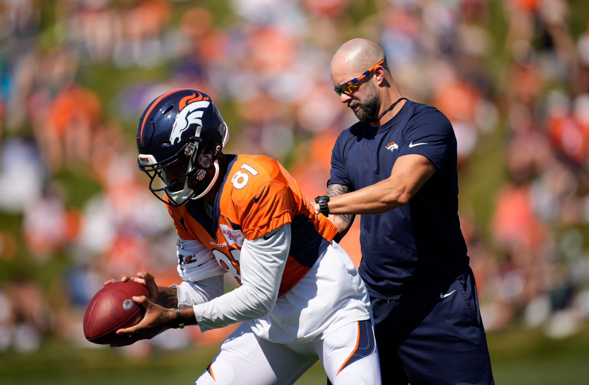 Is Broncos' Kendall Hinton becoming strong option in passing game