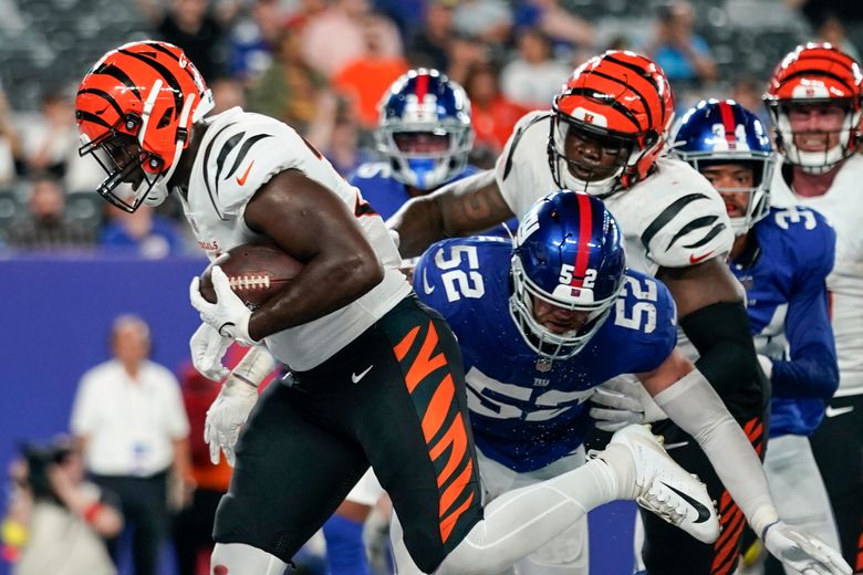 Webb rallies Giants over Bengals with 2 TD passes to Bachman
