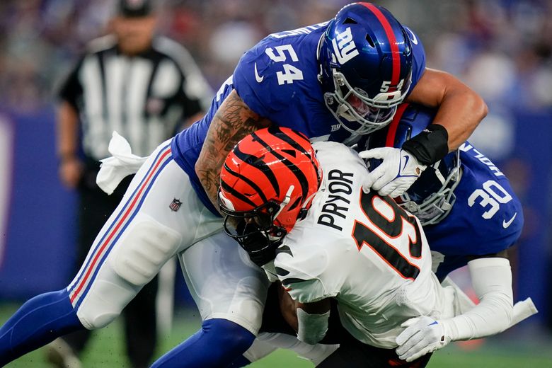 Giants release Martinez less than a year after ACL tear