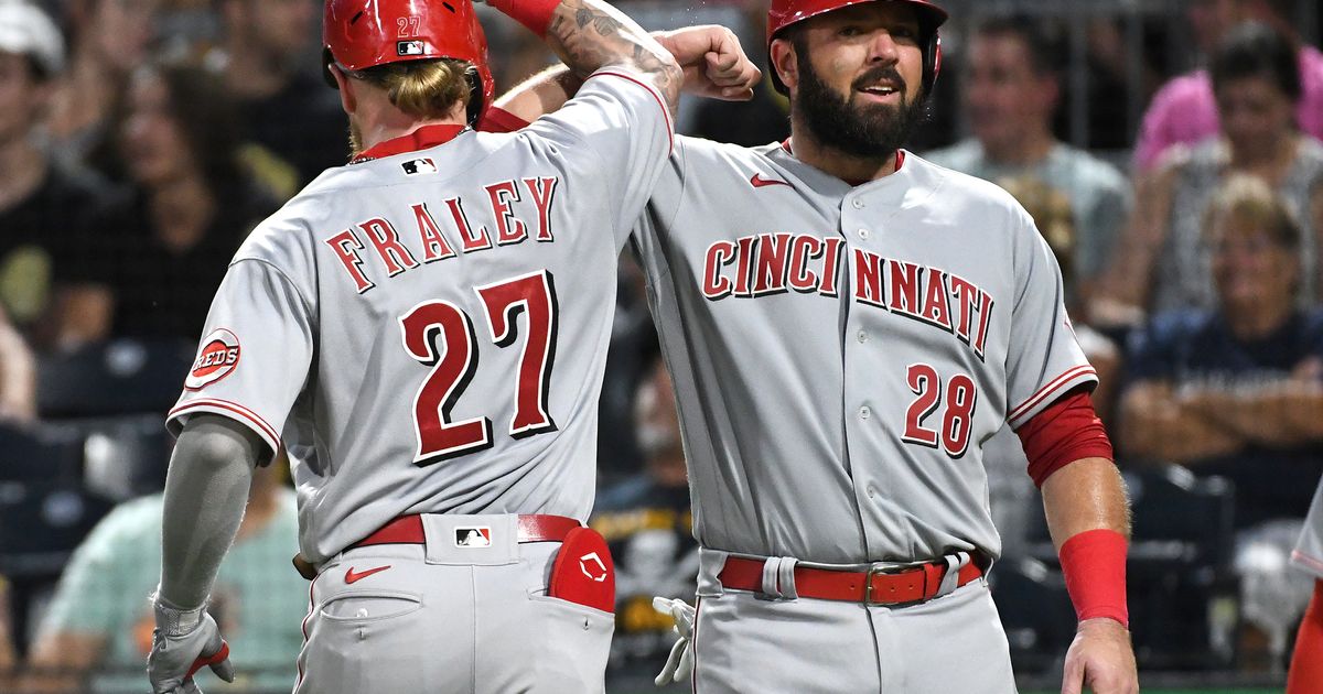 Fraley’s tworun HR into Allegheny lifts Reds past Pirates The