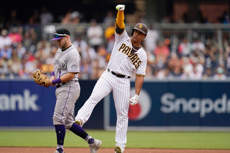 Juan Soto's 1st Padres hit, 08/03/2022