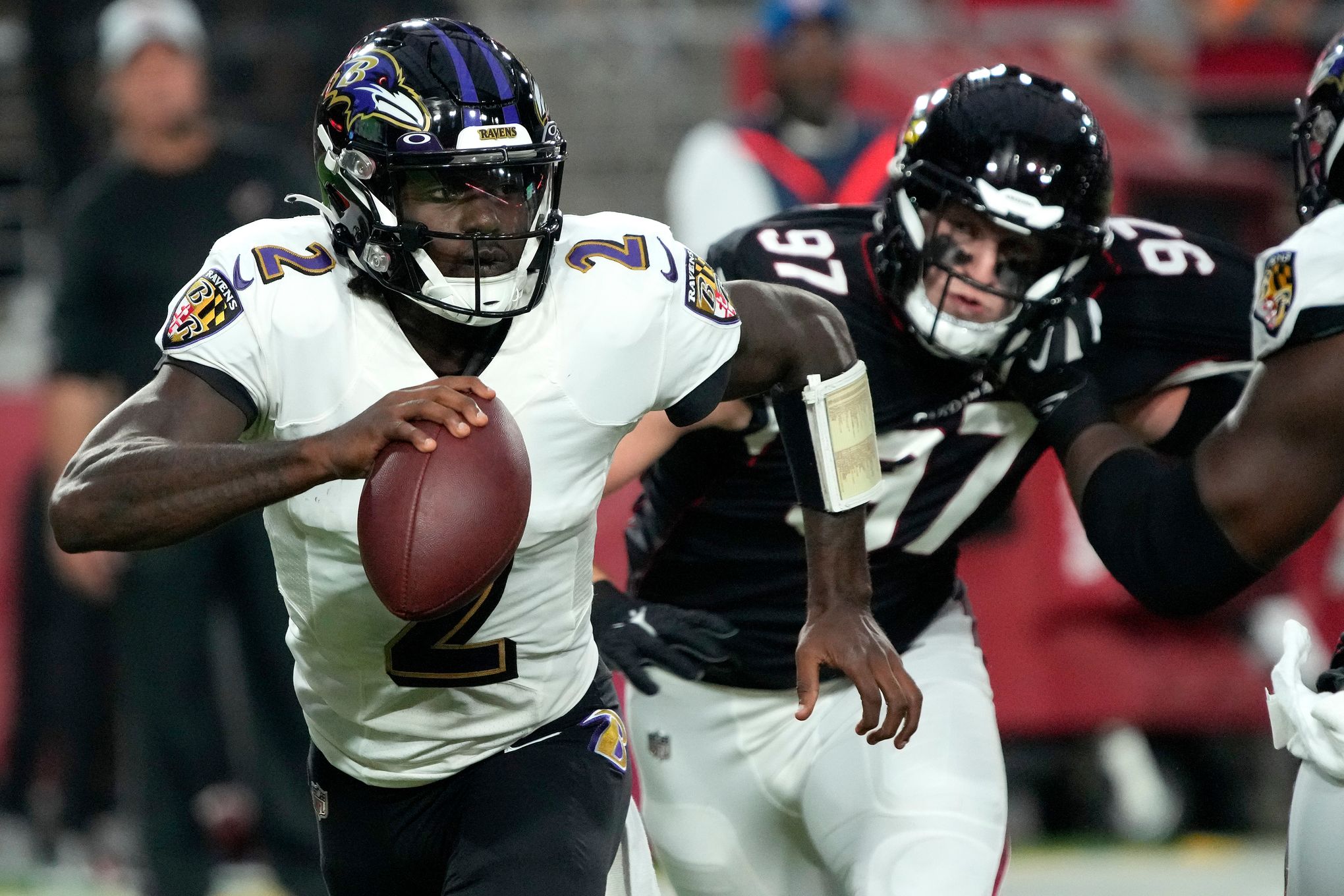 Huntley, Likely shine as Ravens beat Cardinals 24-17 - Seattle Sports