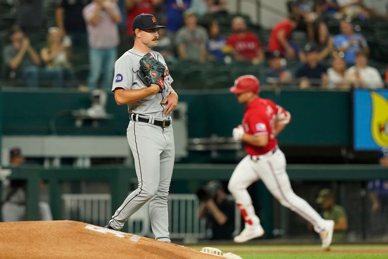 Trio of homers in first 3 innings help Rangers beat Tigers