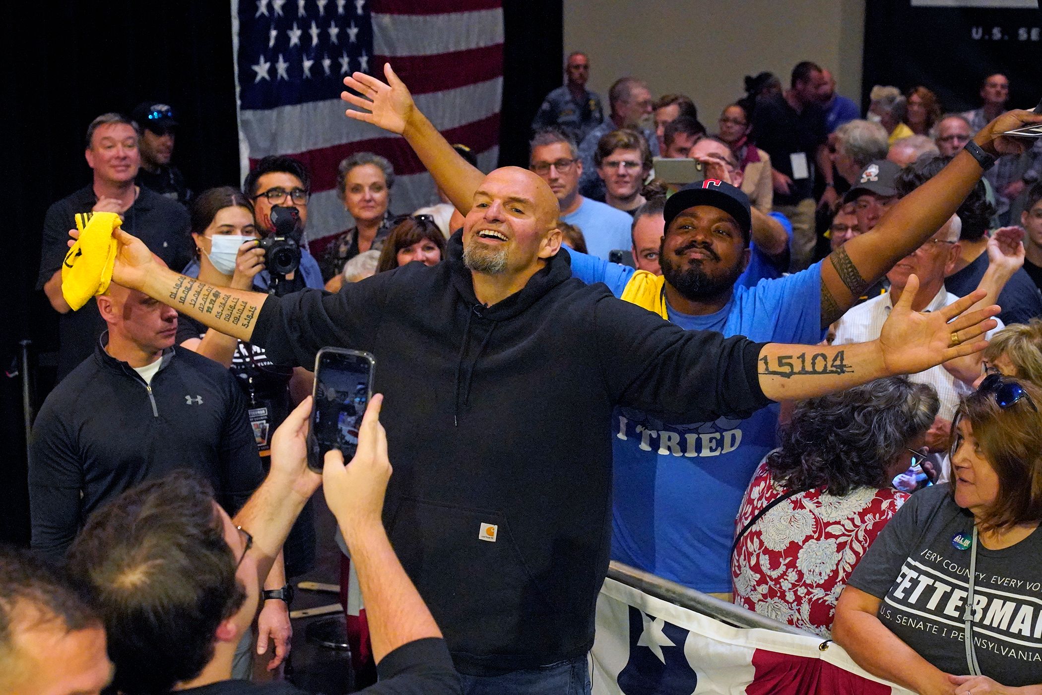 Fetterman ‘grateful’ As He Returns To Pa. Senate Race | The Seattle Times