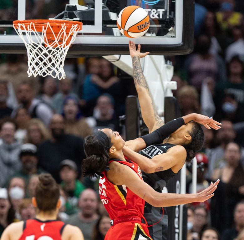 Breanna Stewart ties WNBA record, but Seattle Storm still lose Sue Bird's  final game 