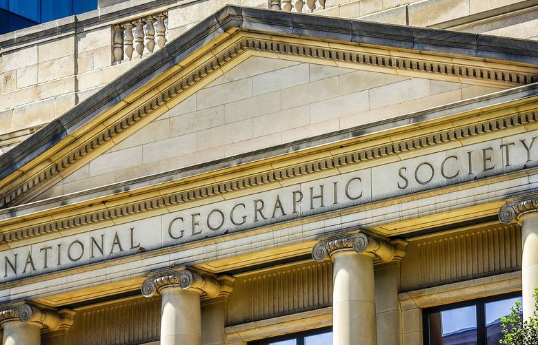 The National Geographic Society had announced the layoffs of six top magazine editors last week. MUST CREDIT: Washington Post photo by Bill O’Leary.