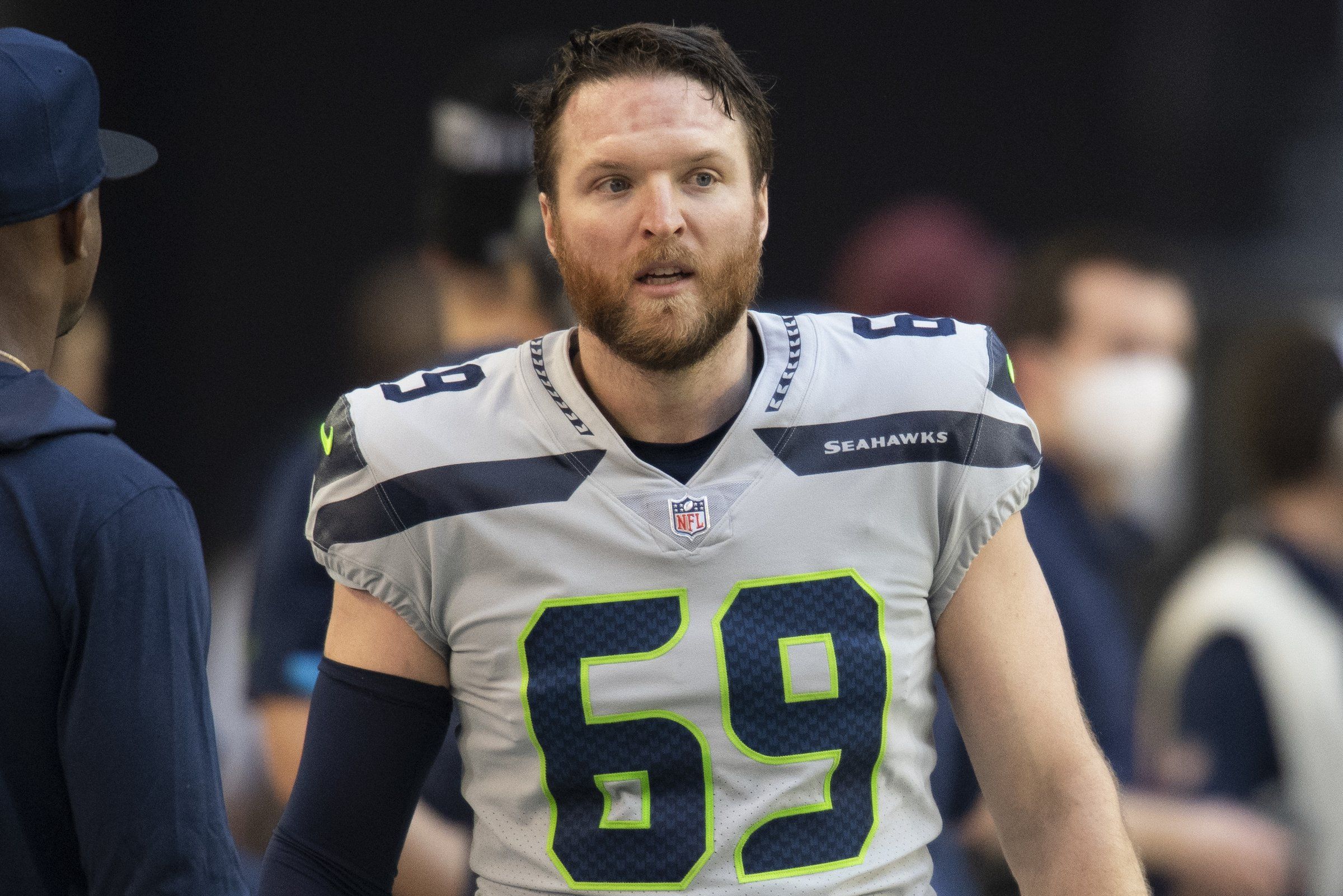 希少　NFL  シーホークス　ルアー　Seattle Seahawks シーホークスWRメットカーフ、度重なる不満噴出について「成長し