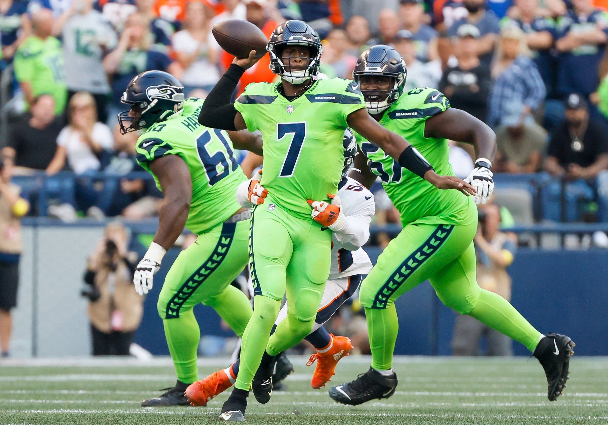 How the Seahawks exploited a Russell Wilson weakness in upset of Broncos -  The Athletic