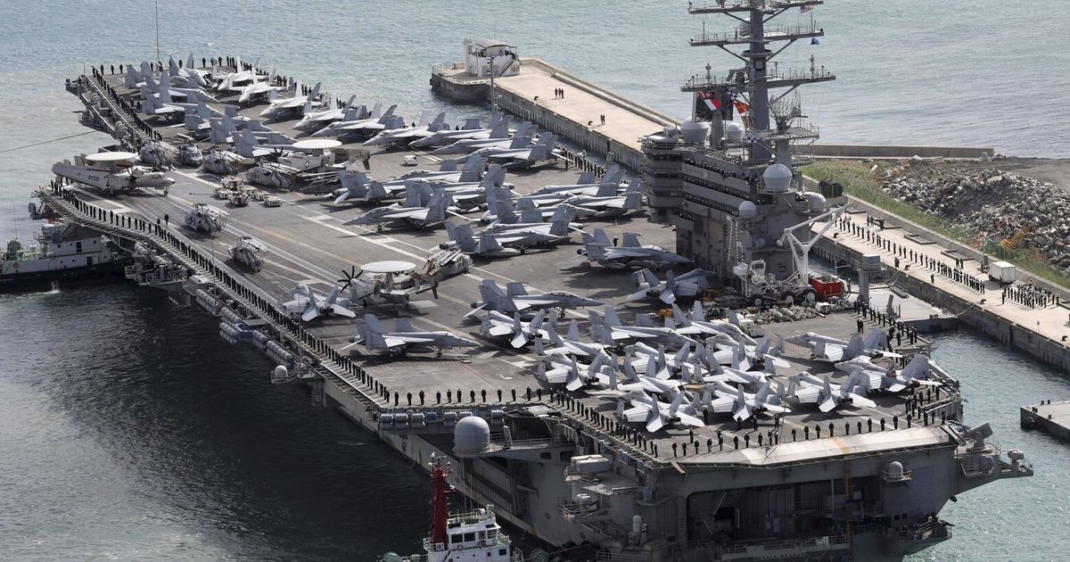 US aircraft carrier to visit S. Korea amid N. Korean threats | The ...