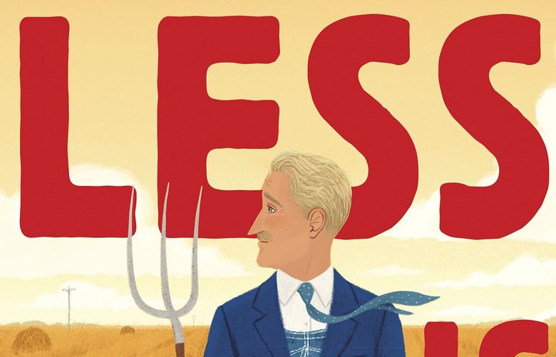 This cover image released by Little, Brown and Co. shows “Less is Lost” by Andrew Sean Greer. (Little, Brown and Co. via AP) NYET602 NYET602