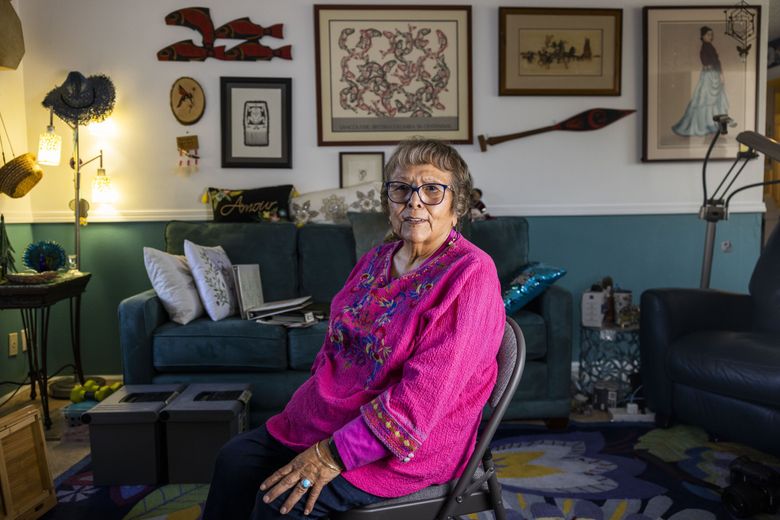 Jackie Thomas Swanson says the American Indian Women’s Service League, a foundational organization in the Native rights movement in Seattle, was overlooked by The Seattle Times because it &#8220;only paid attention to the flash and grandstanding — it was really the women who started it all.” (Daniel Kim / The Seattle Times)