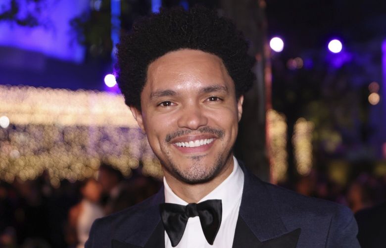 Trevor Noah attends the 74th Primetime Emmy Awards Governors Ball on Monday, Sept. 12, 2022, outside the Convention Center in Los Angeles. (Photo by Willy Sanjuan/Invision/AP) CARA569 CARA569