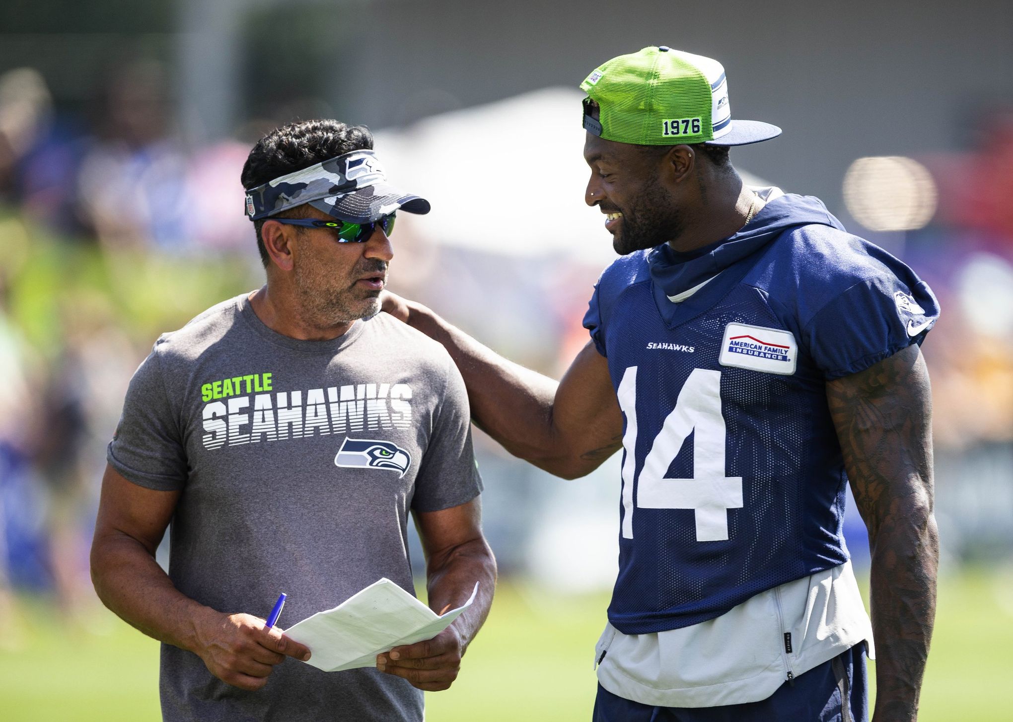 Larry Stone: LeBron James is right: The Seahawks' DK Metcalf is just  different