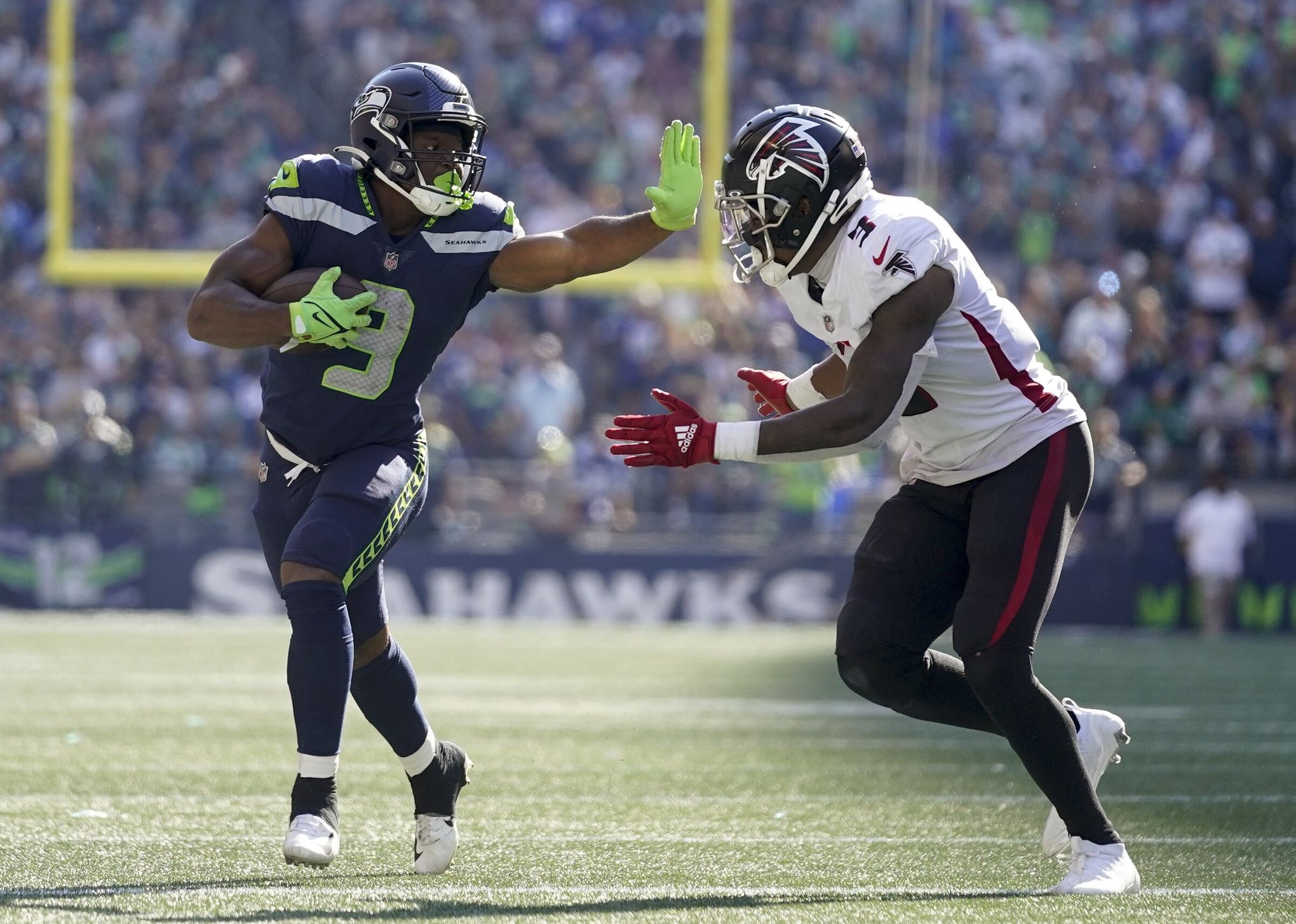 Reporter Bob Condotta grades the Seahawks' win over the Panthers in Week 3