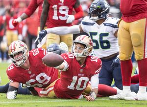 Seahawks fall flat vs. 49ers after emotional Week 1 win - The San Diego  Union-Tribune