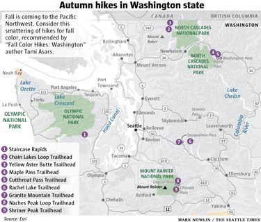 âFall Color Hikes: Washingtonâ author explains why she loves autumn hikes in WA – The Seattle Times